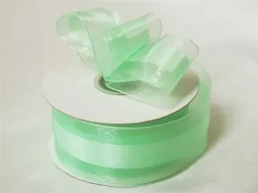 10 Yards 1.5" DIY Mint Satin Center Ribbon For Craft Dress Wedding