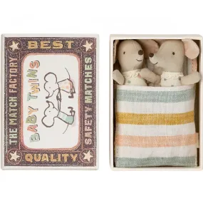 2023 Maileg Baby Mice Twins in Matchbox