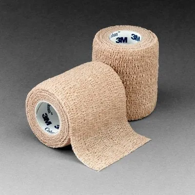 3M 1581 Coban Self-Adherent Wrap Tan 1" x 5 Yards