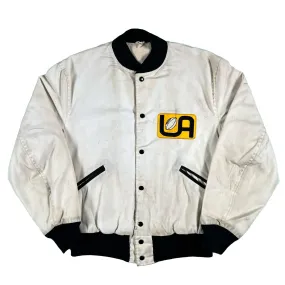 50s Cotton Chain Stitch Varsity Jacket- XL