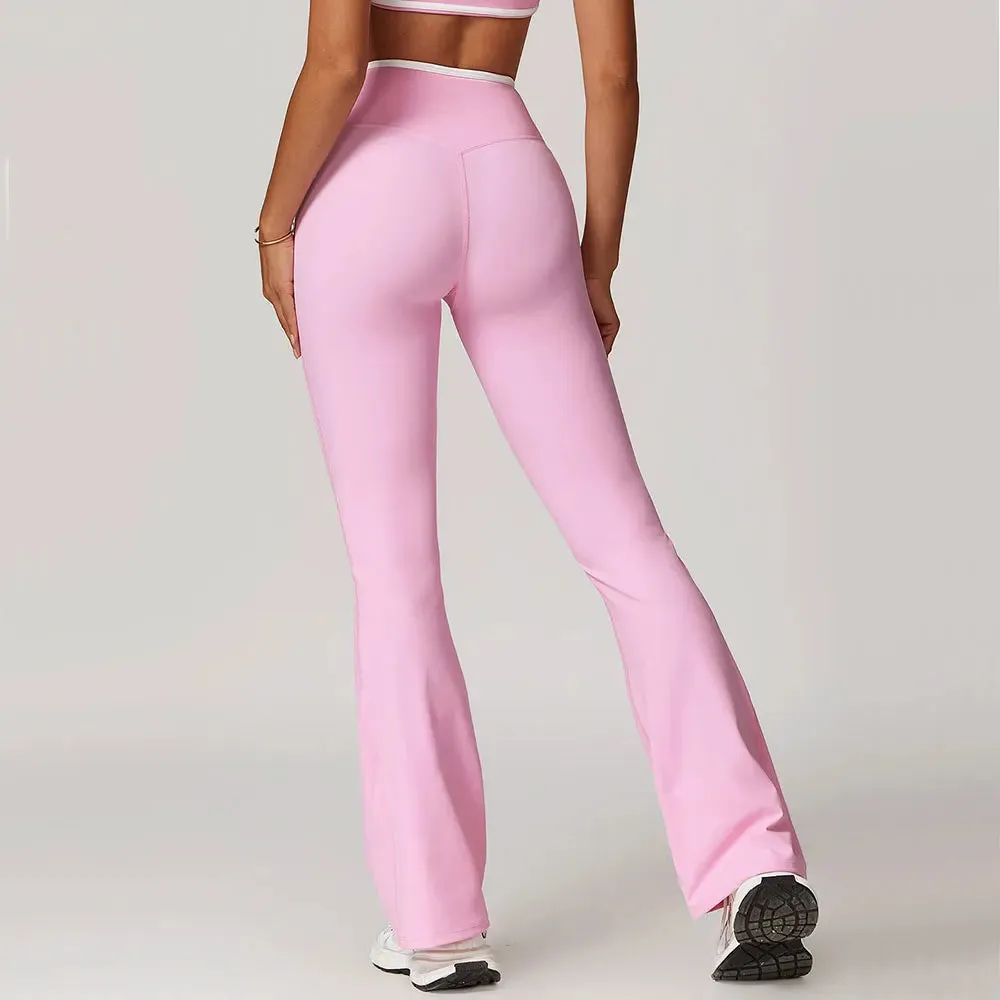 A&A ProSculpt Color Block Flare Leggings