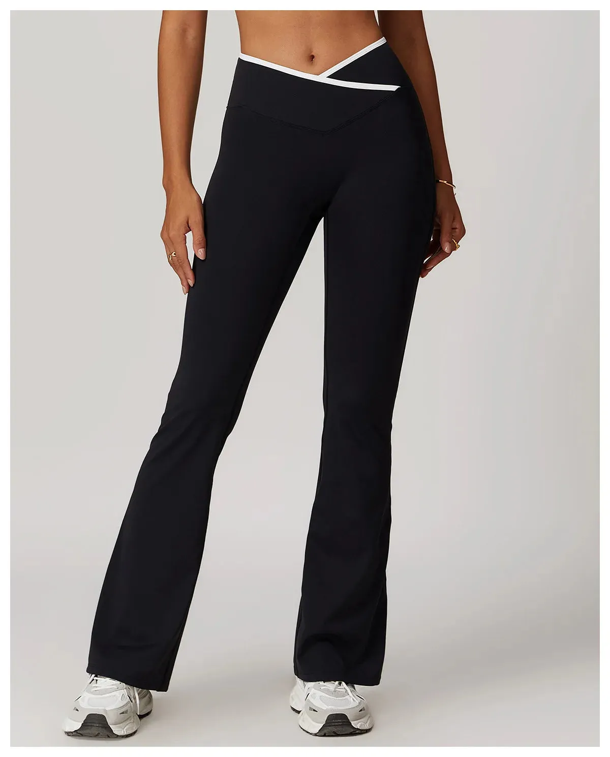 A&A ProSculpt Color Block Flare Leggings