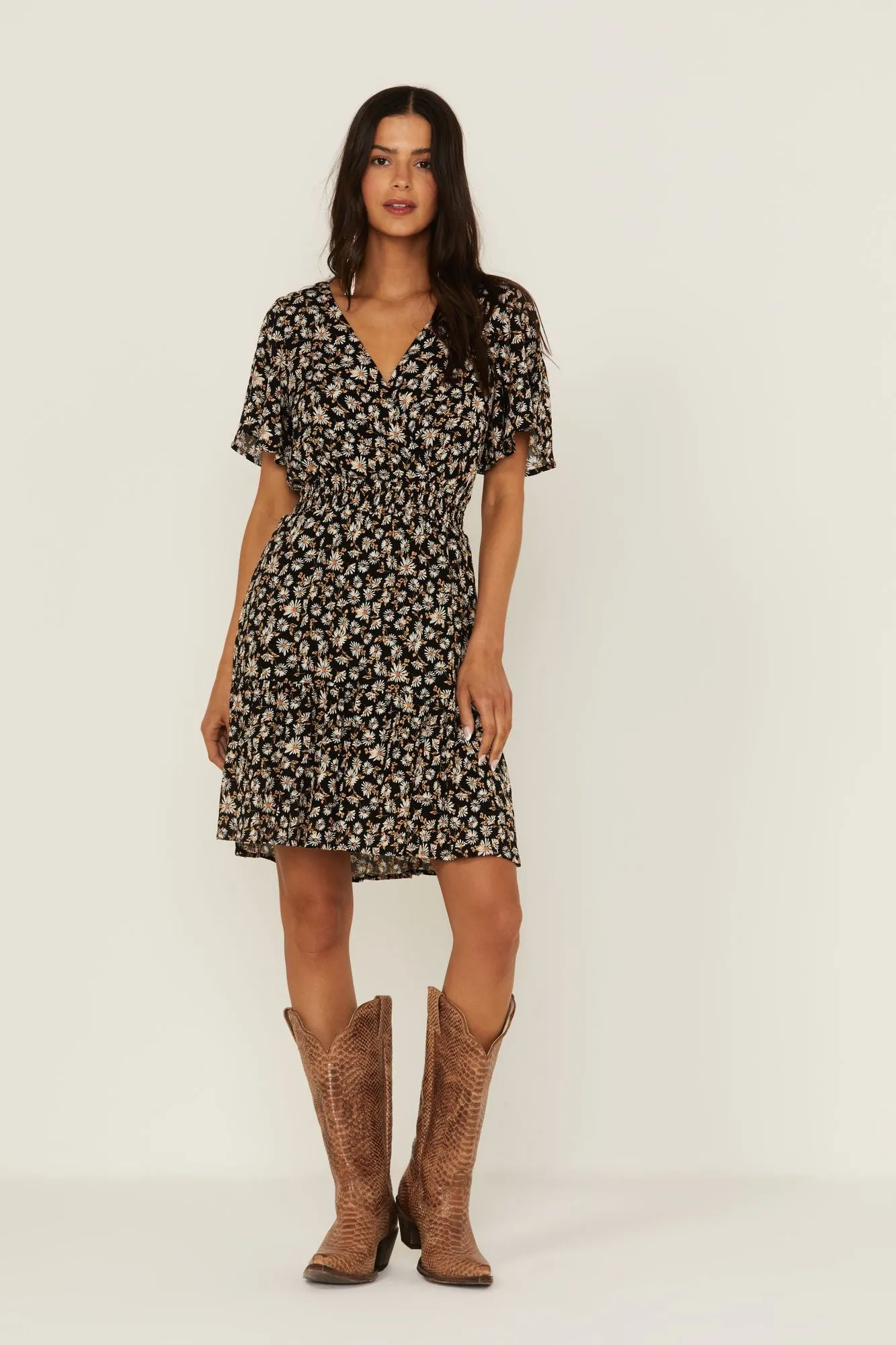 Aberdeen Road Floral Wrap Dress