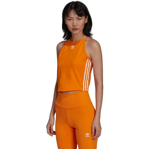 Adidas Women's Adicolor Classics Tank Top Tee - Bright Orange