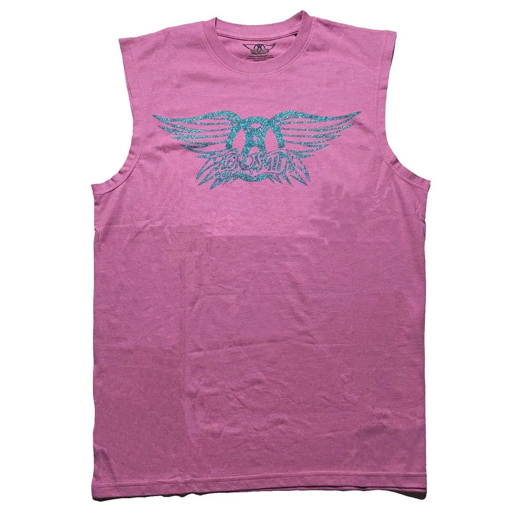 Aerosmith Womens/Ladies Embellished Tank Top