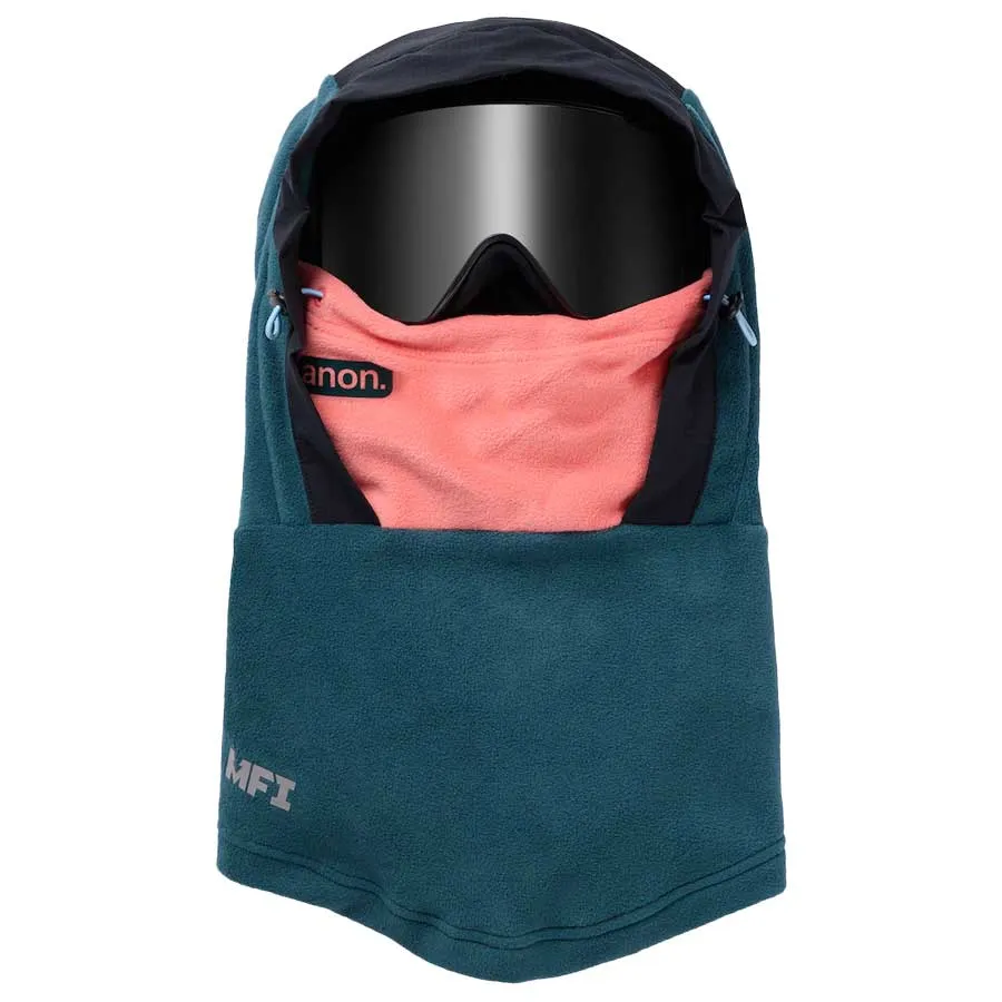 Anon MFI Fleece Helmet Hood Deep Emerald 2025