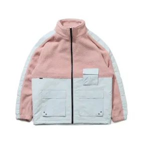 AWF HALF FLEECE JACKET PINK