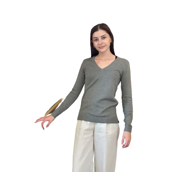 BALDASSARE V NECK SWEATER