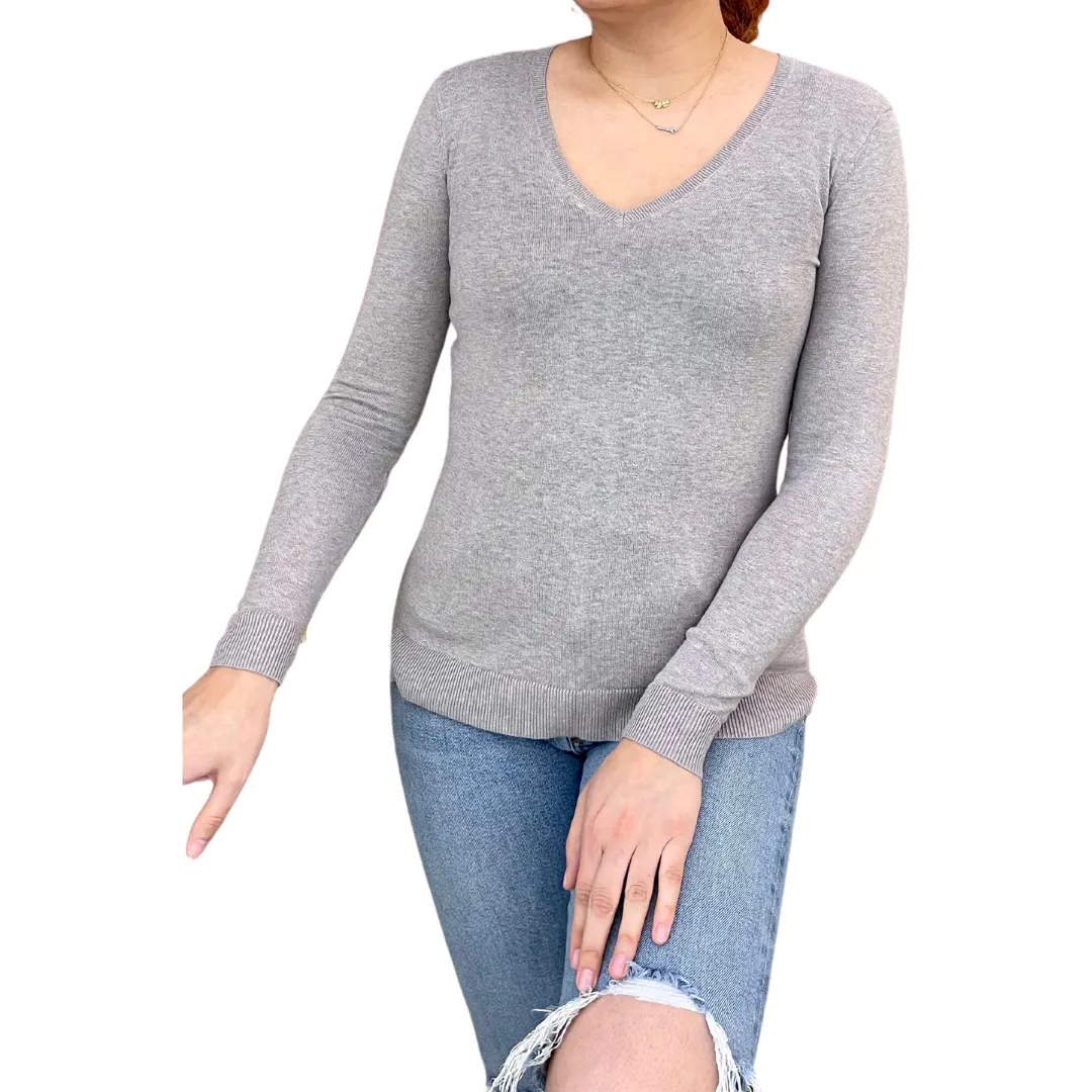 BALDASSARE V NECK SWEATER