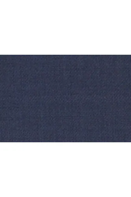 Baroni Solid Blue Plain Front Pants