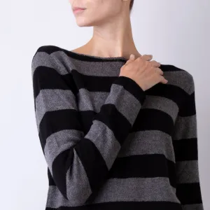 BE YOU SWEATER CD1179F4 A02 BLACK GREY