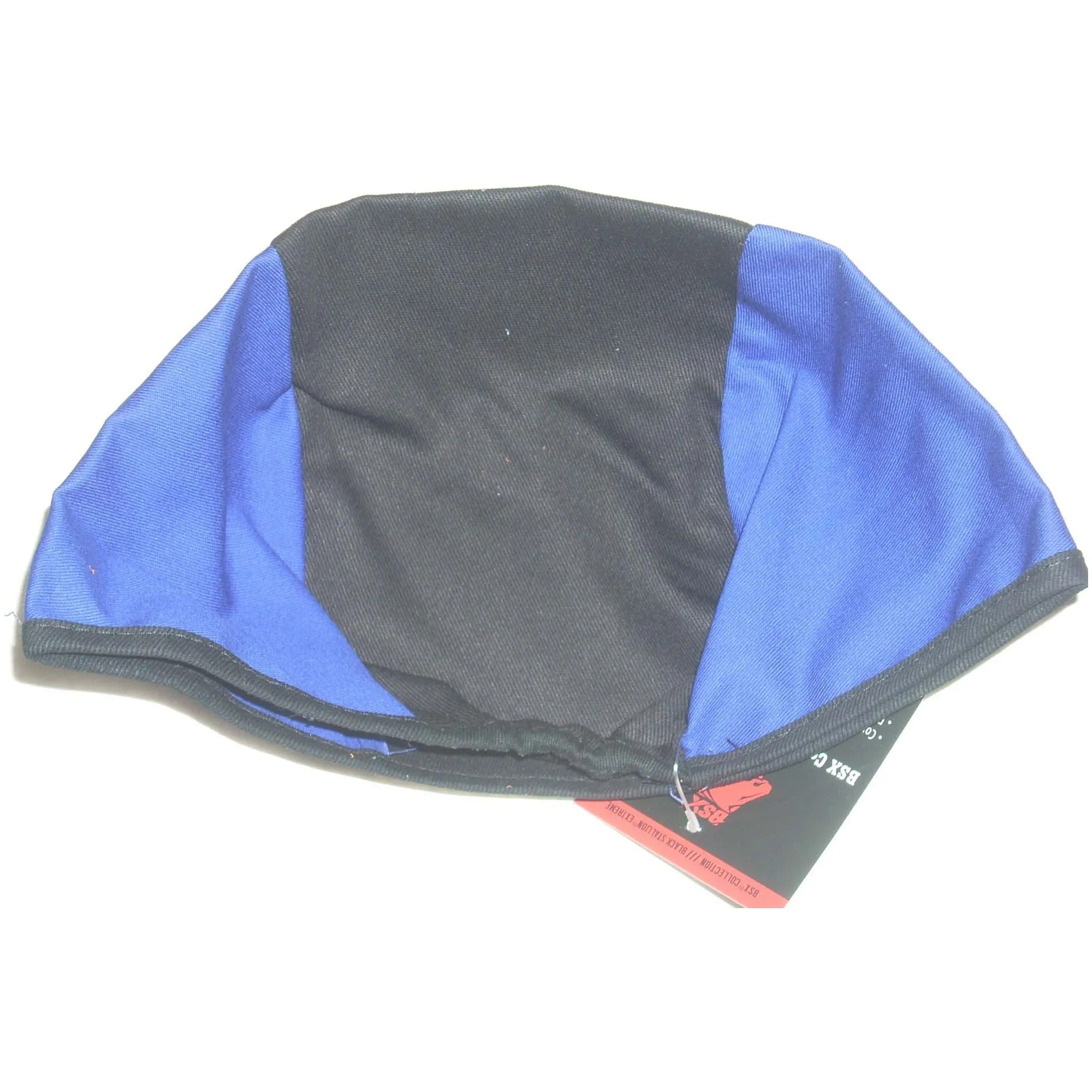 Black Stallion Welding Beanie Cap Royal Blue and Black