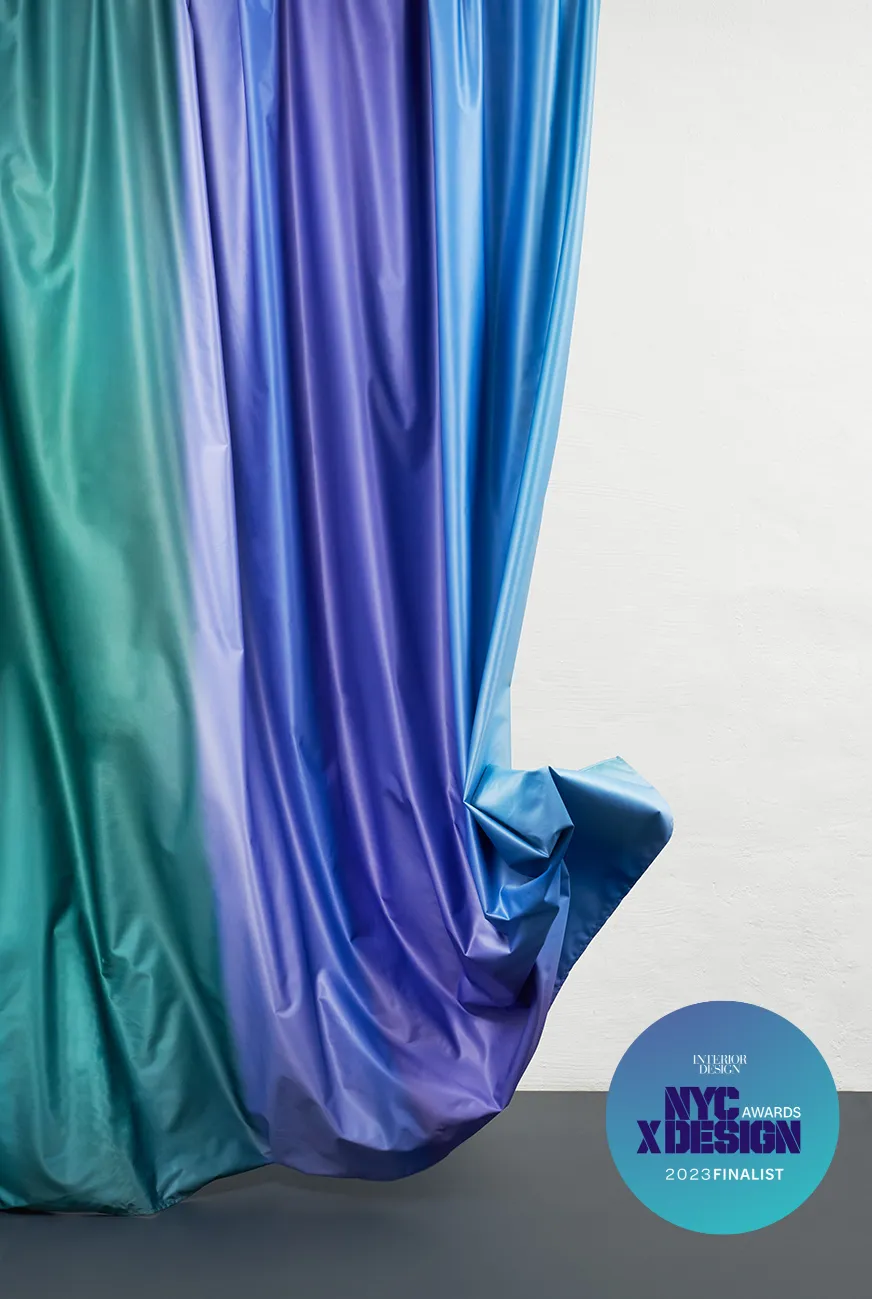 Blackout Curtains "Cyan Pace" by Soojung Park