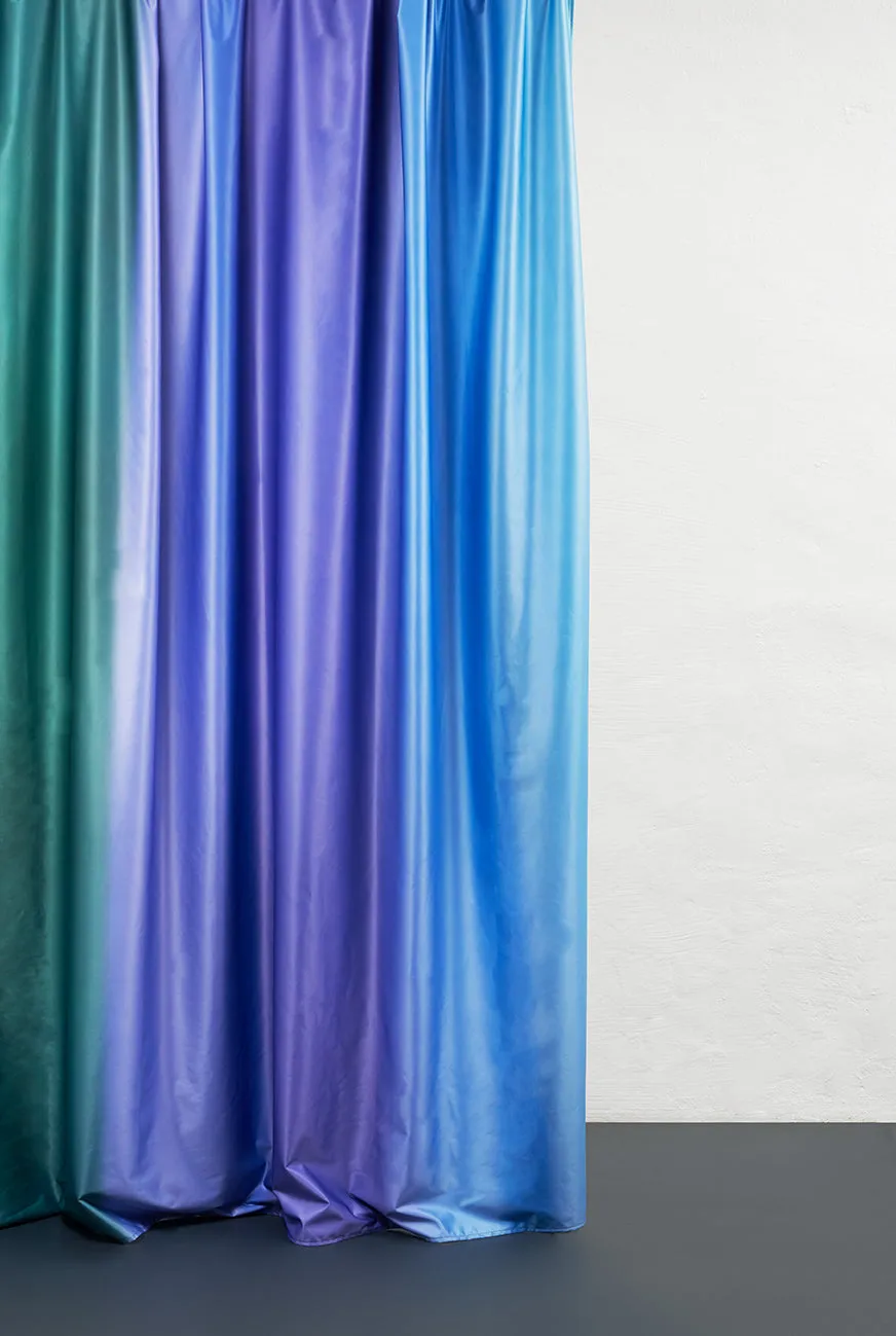 Blackout Curtains "Cyan Pace" by Soojung Park