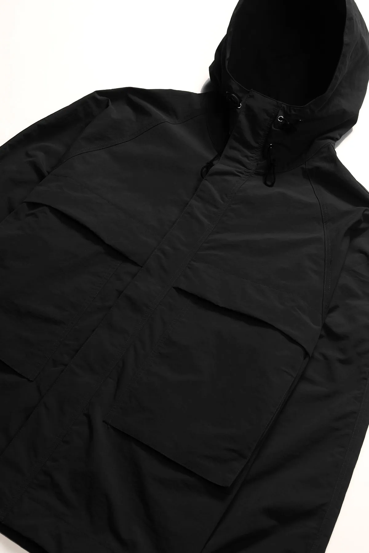 Blacksmith - Lightweight Nylon Angling Parka - Black