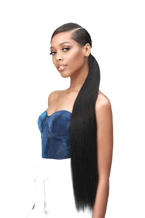 Bobbi Boss Boss Up Silky Straight Professional Wrap Pony 30"