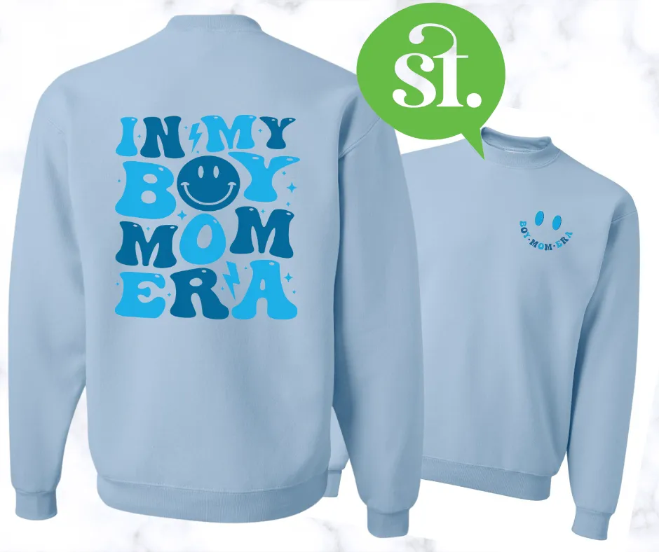 Boy Mom Era Crewneck Sweater or Hoodie