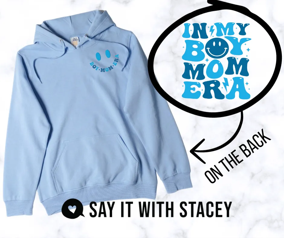 Boy Mom Era Crewneck Sweater or Hoodie