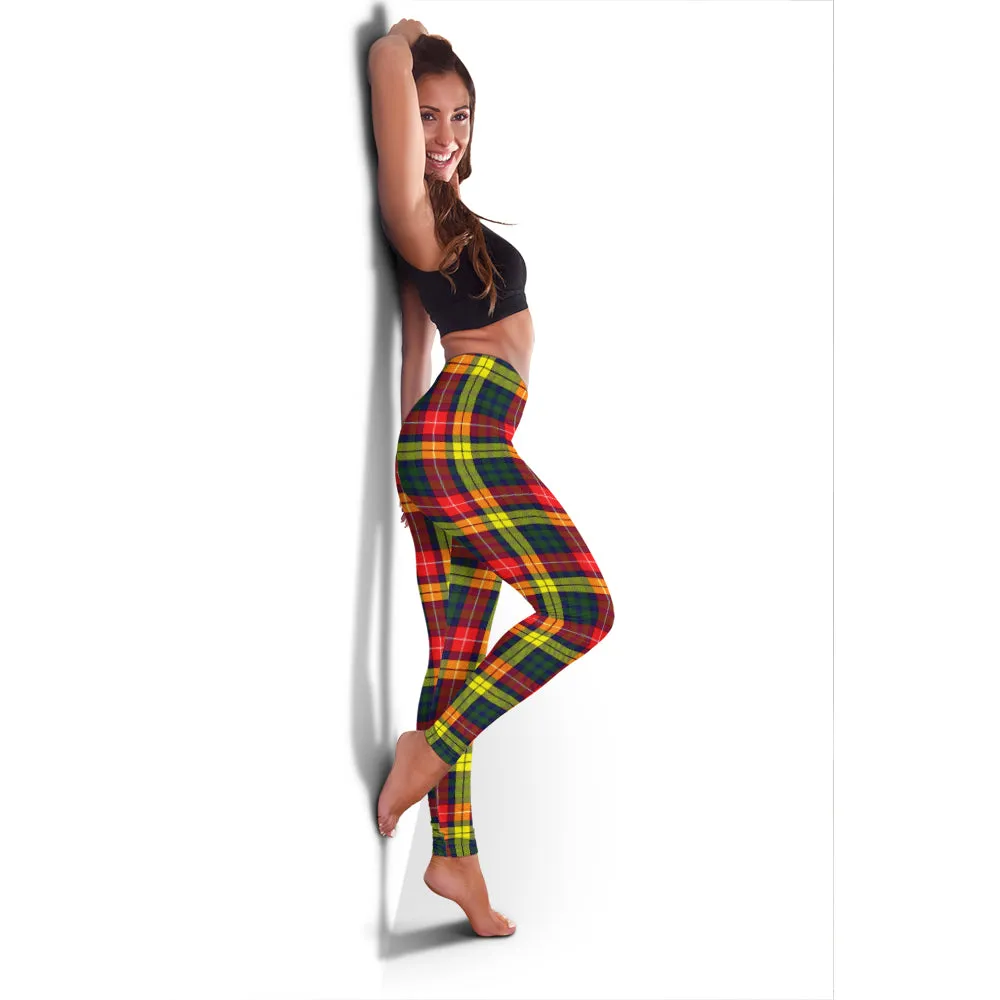 Buchanan Modern Tartan Womens Leggings