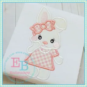 Bunny Girl Applique