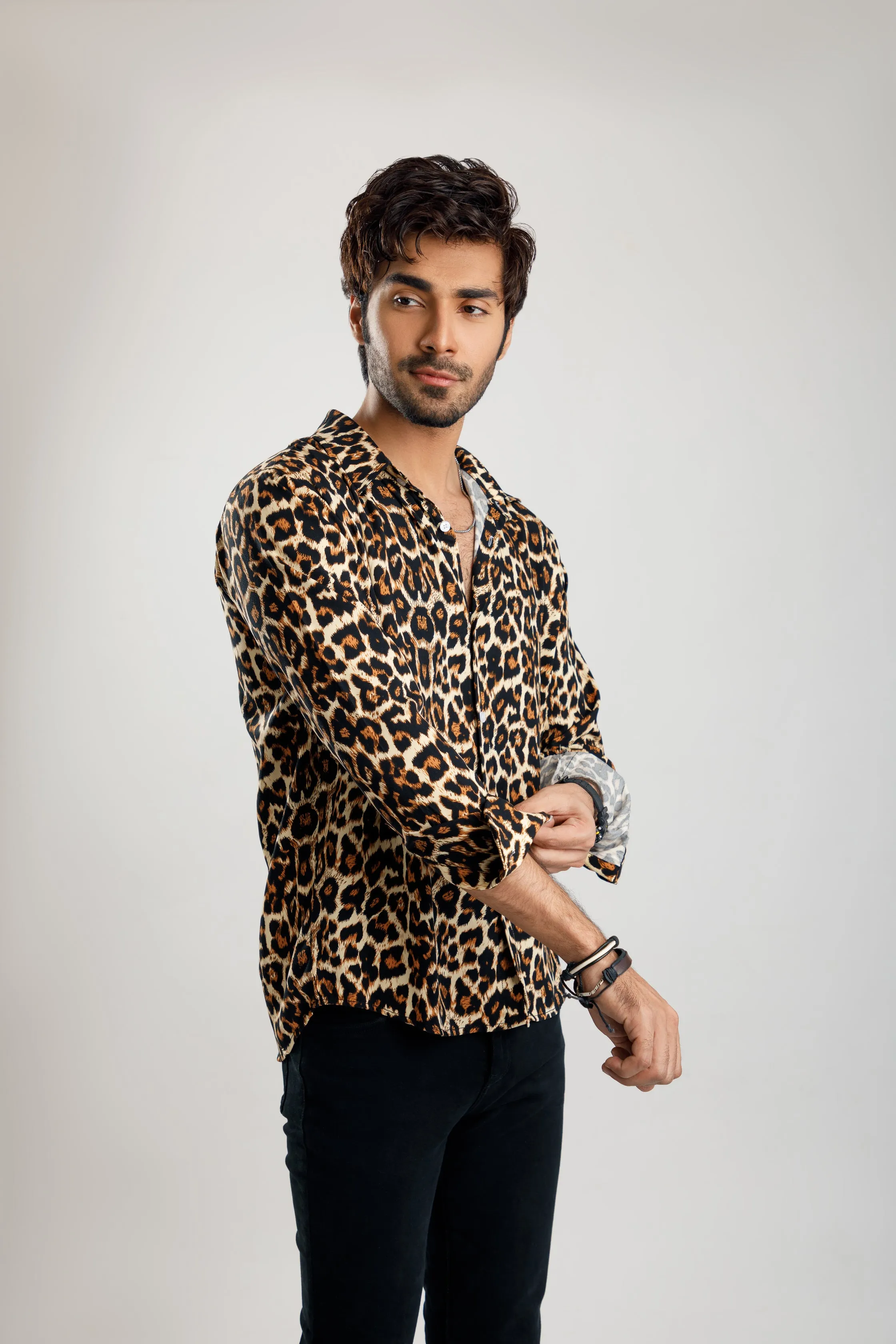 Cheetah Printed printed shirt