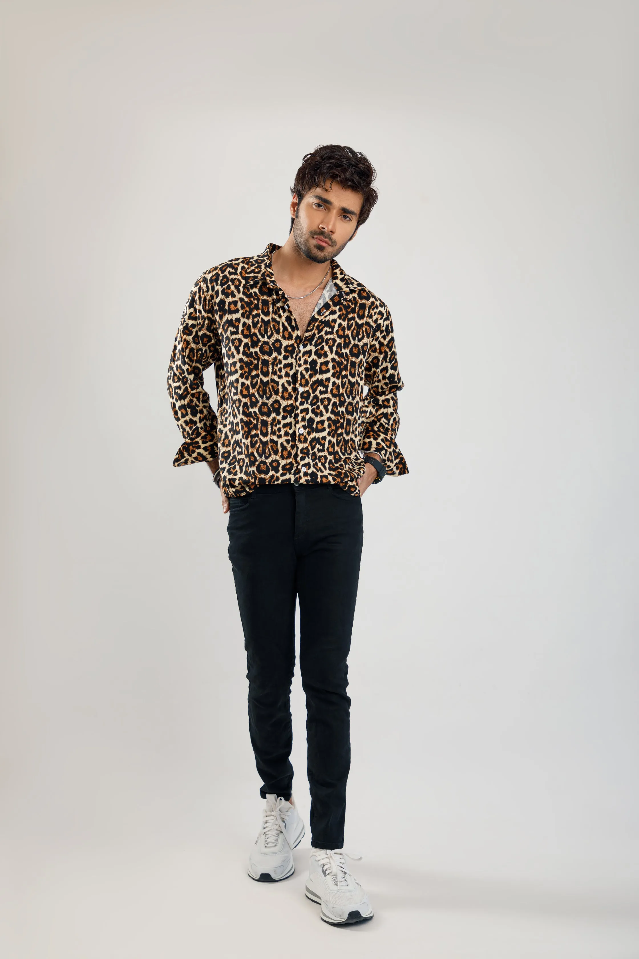 Cheetah Printed printed shirt