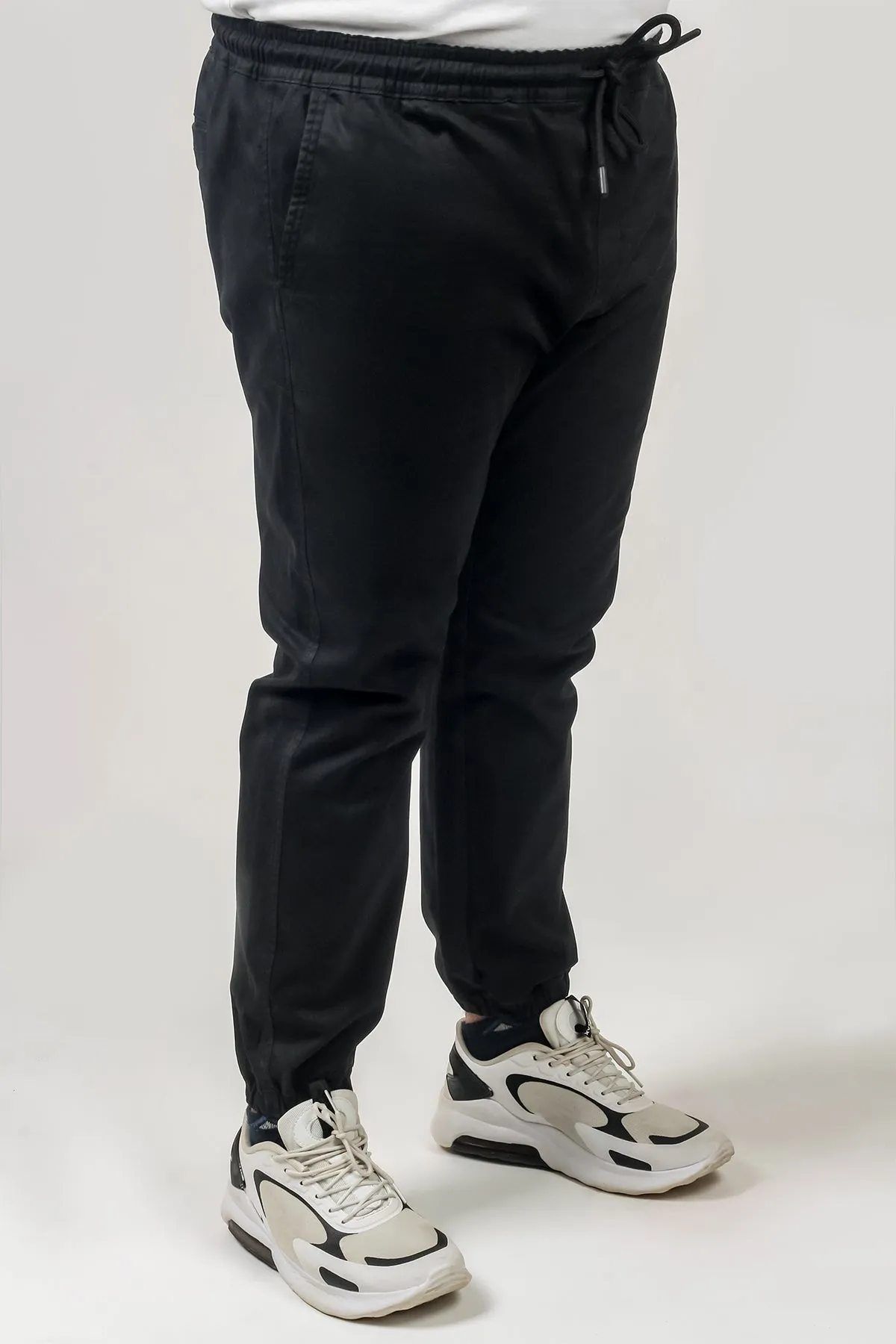 Chino Cargo Pants with Drawstring Closure and Pockets (Plus size) - S24 - MC0024P