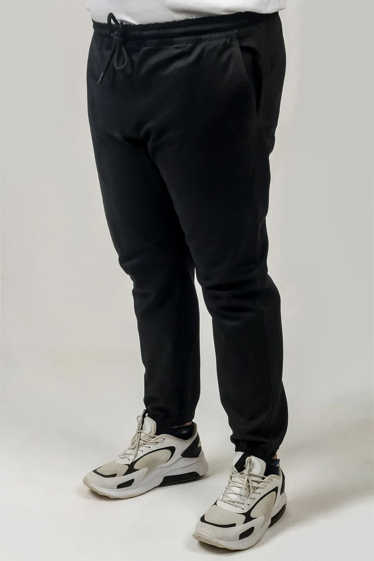 Chino Cargo Pants with Drawstring Closure and Pockets (Plus size) - S24 - MC0024P