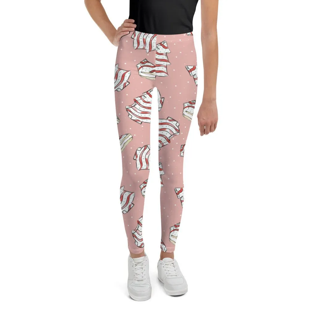 Christmas Cake Youth Leggings