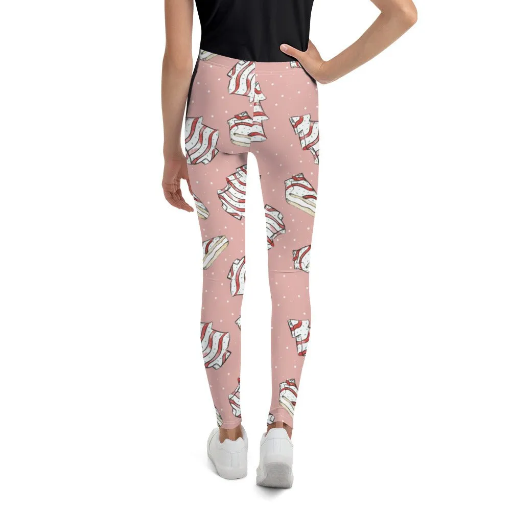 Christmas Cake Youth Leggings