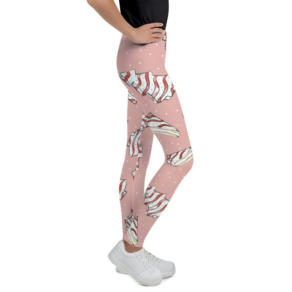 Christmas Cake Youth Leggings