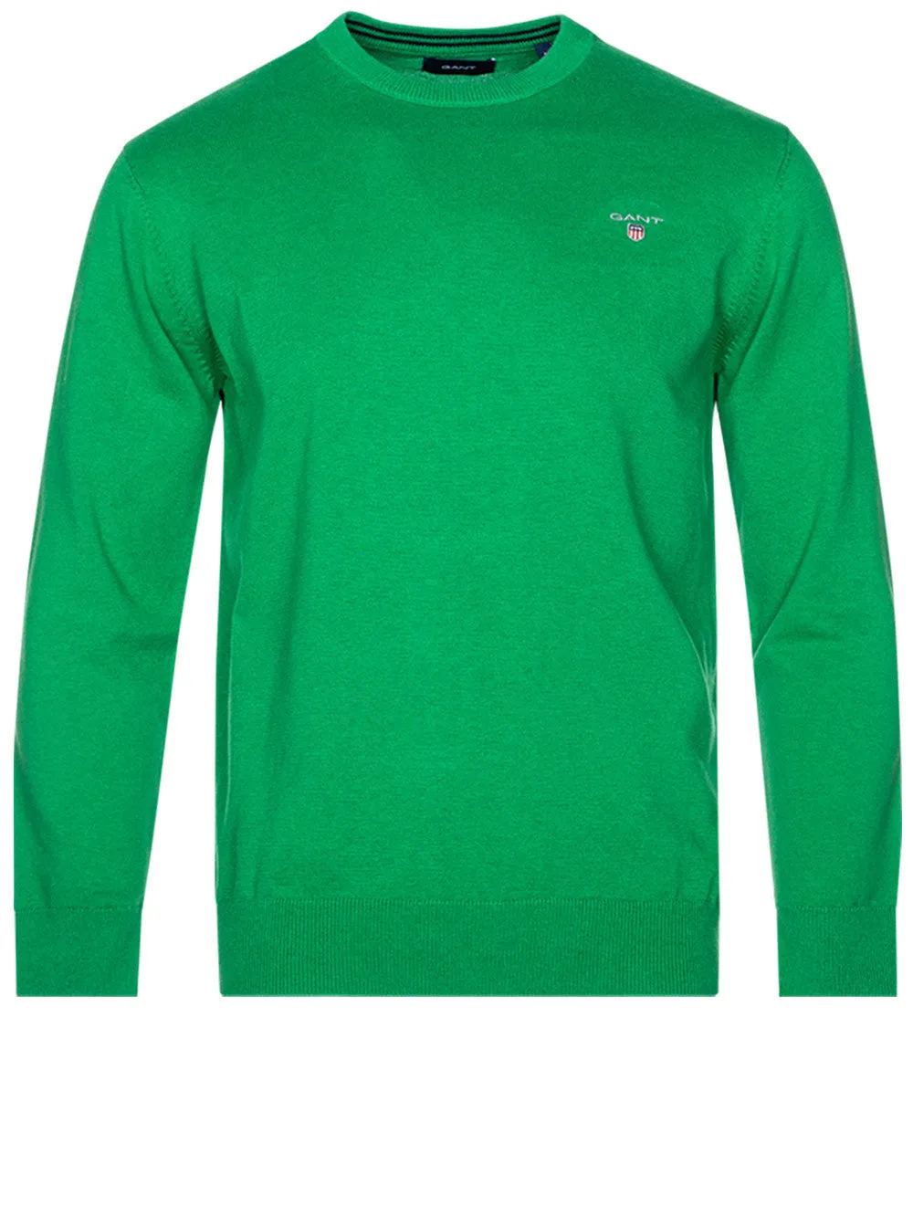 Classic Cotton C-neck Dark Hunter Green Melange