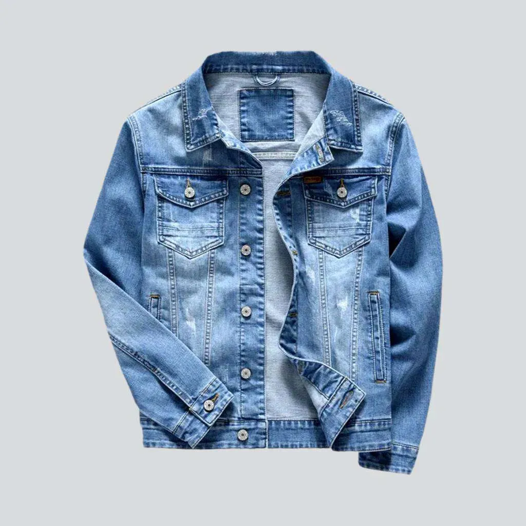 Classic men's jean jacket