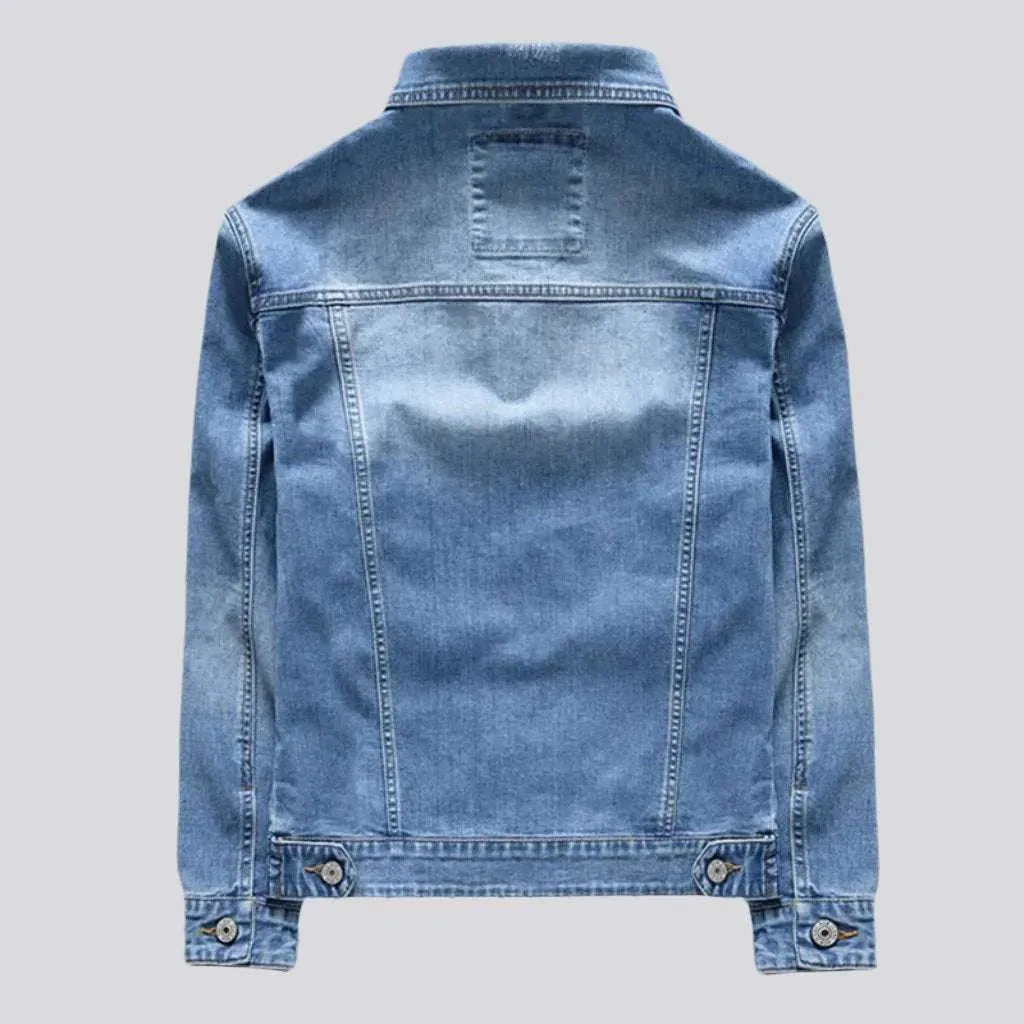 Classic men's jean jacket