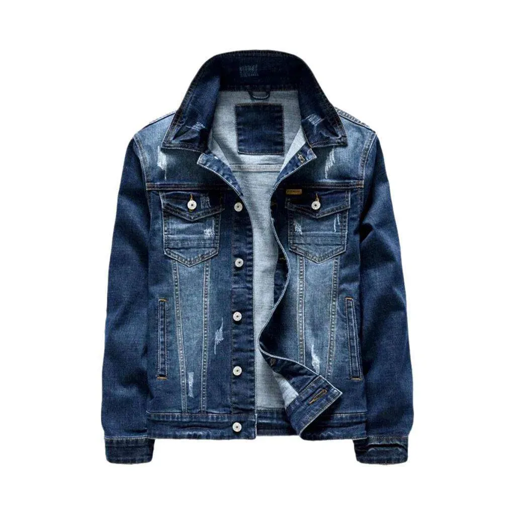 Classic men's jean jacket