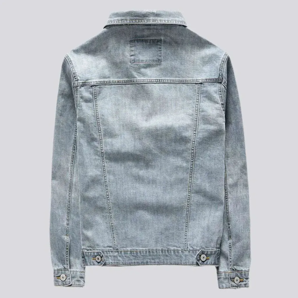 Classic men's jean jacket