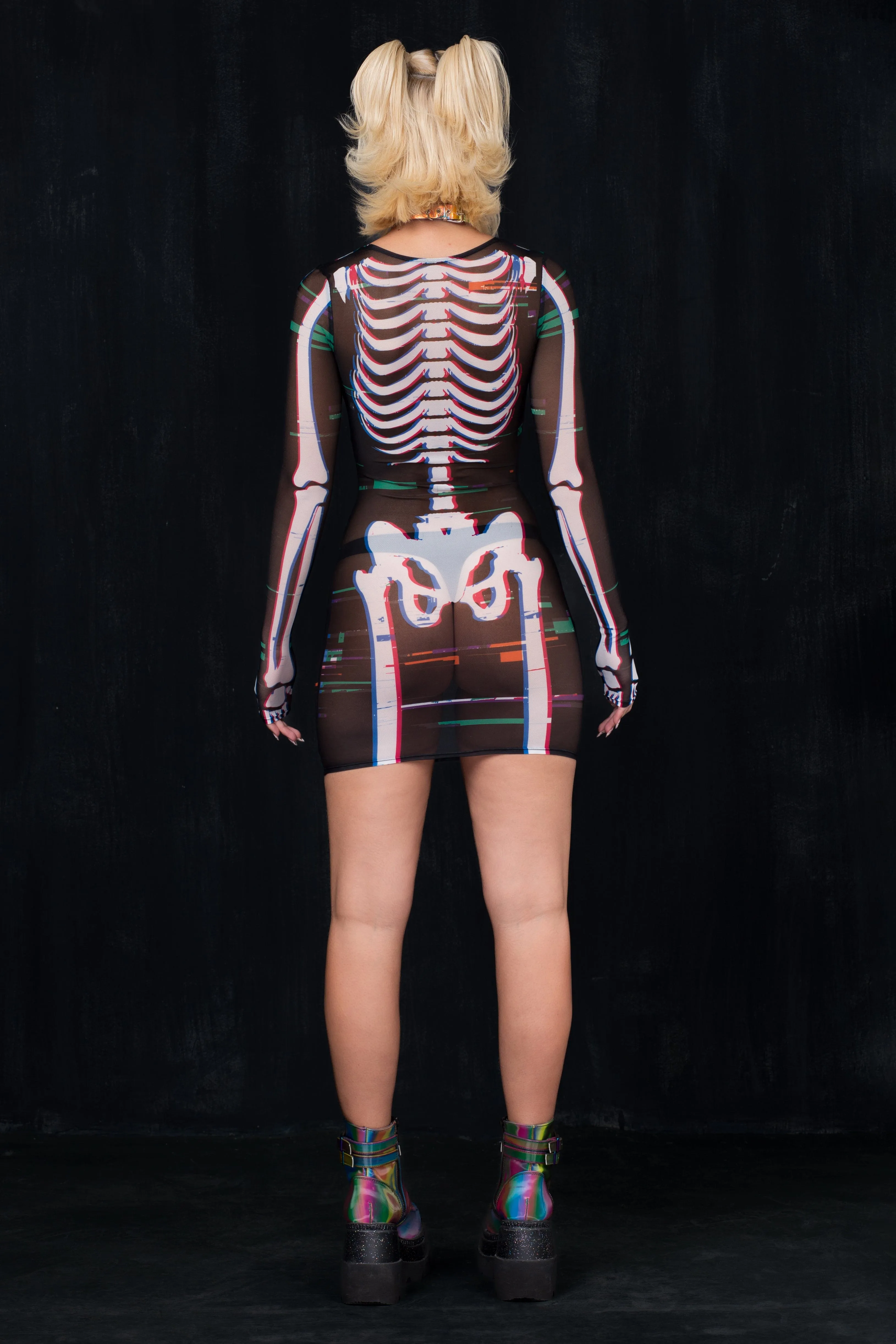 Code Cursed Mesh Dress