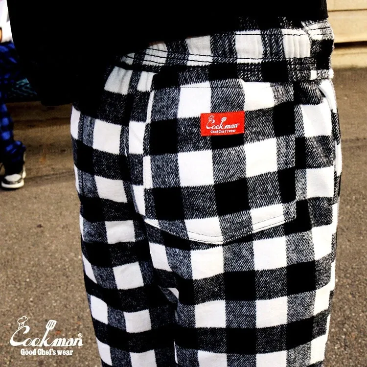 Cookman Chef Pants - Nel Buffalo Plaid : White