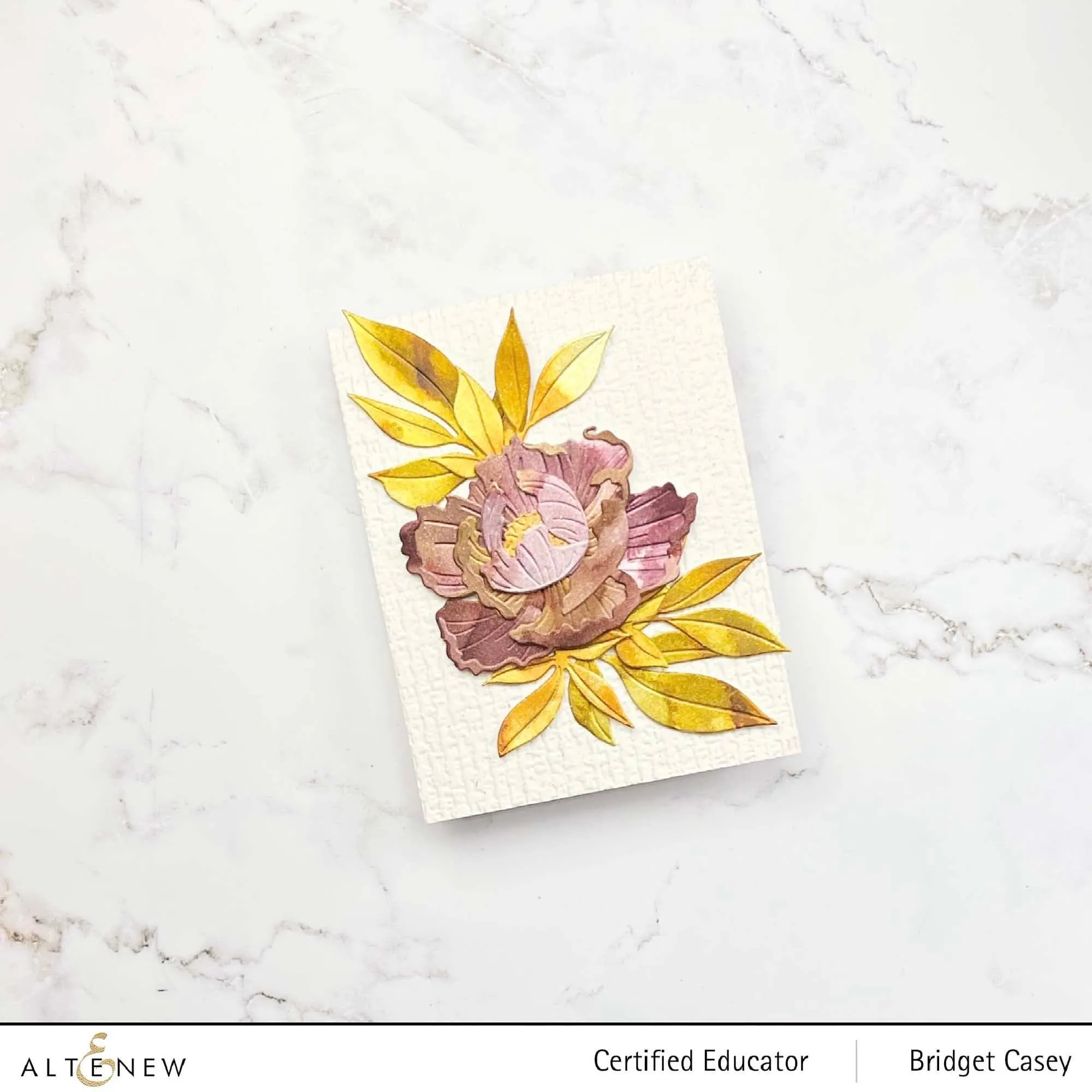 Craft-A-Flower: Open Peony Layering Die Set