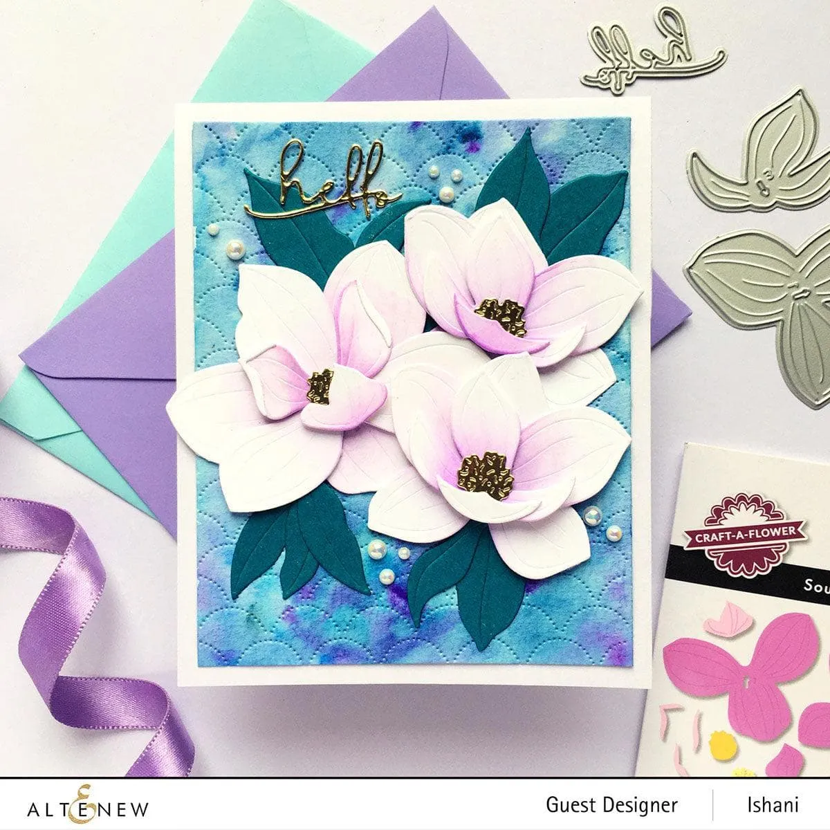 Craft-A-Flower: Southern Magnolia Layering Die Set