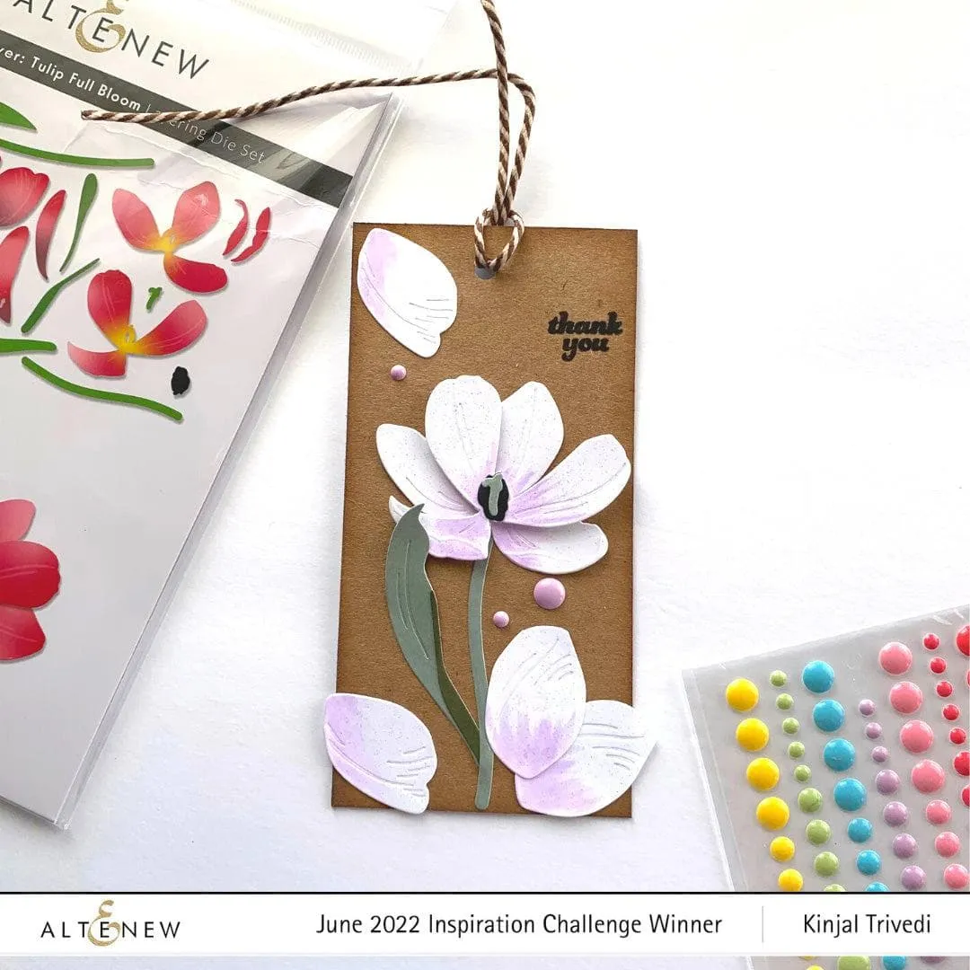 Craft-A-Flower: Tulip Full Bloom Layering Die Set