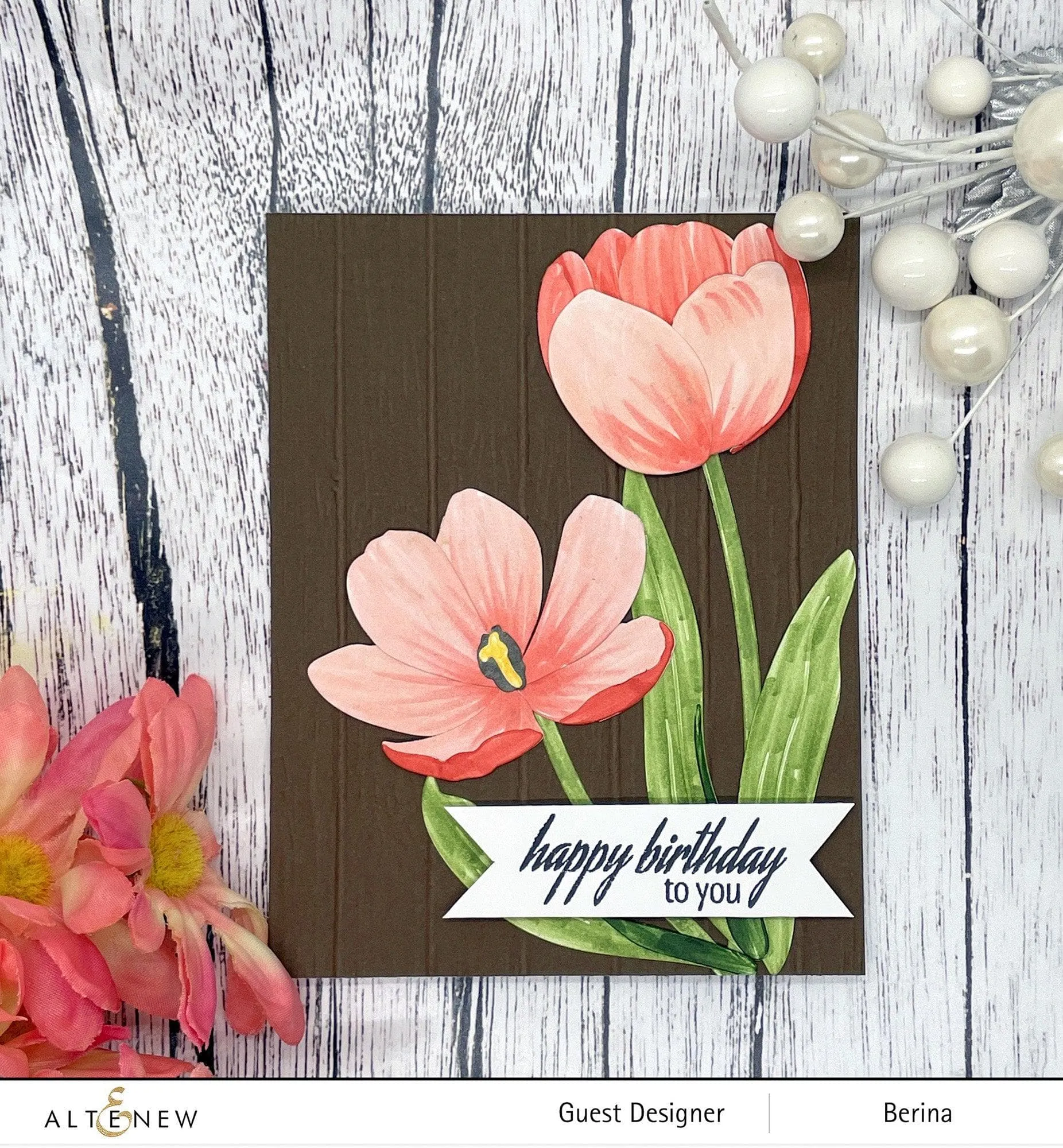 Craft-A-Flower: Tulip Full Bloom Layering Die Set