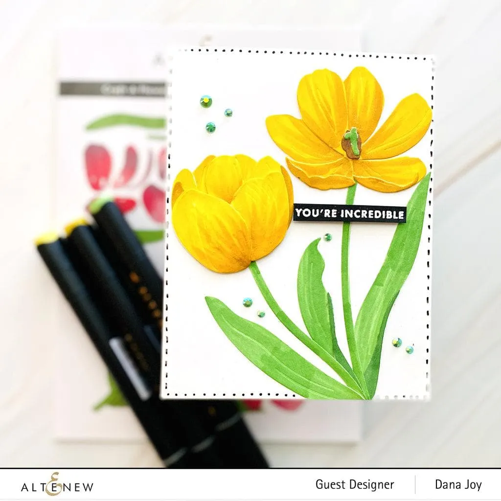 Craft-A-Flower: Tulip Full Bloom Layering Die Set