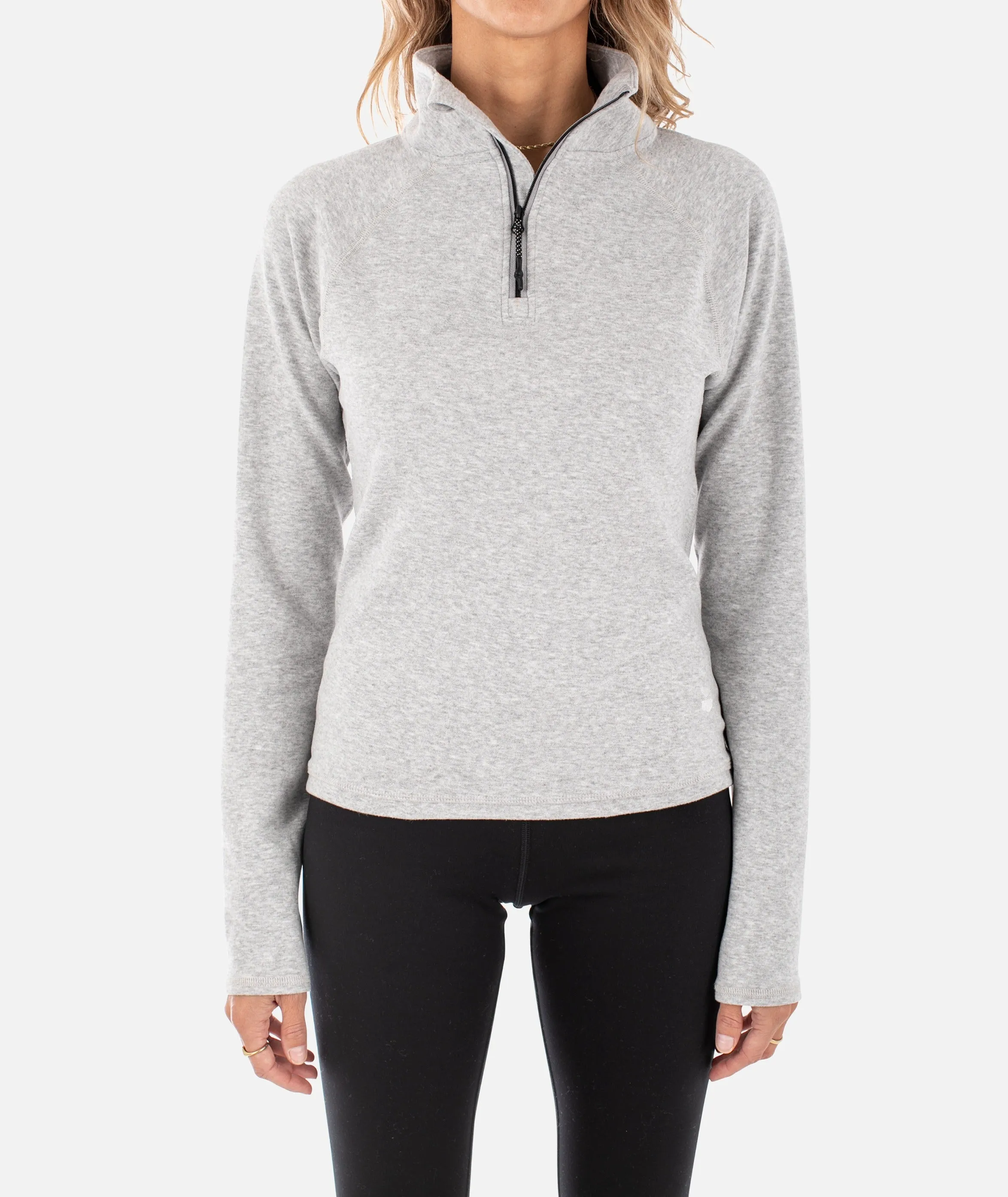 Cranford Quarter Zip - Grey