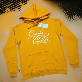 *CROOKS & CASTLES* (YELLOW GOLD) PULLOVER HOODIES FOR WOMEN