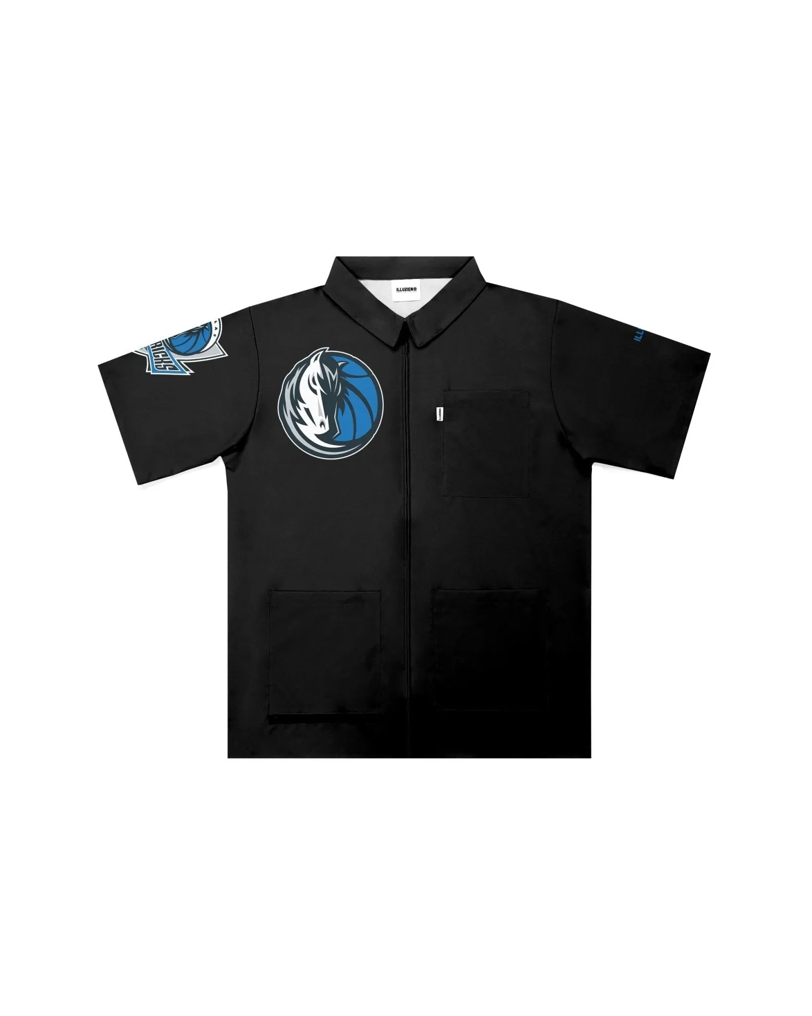 Dallas Mavericks "Big Logo" Traditional Barber Jacket