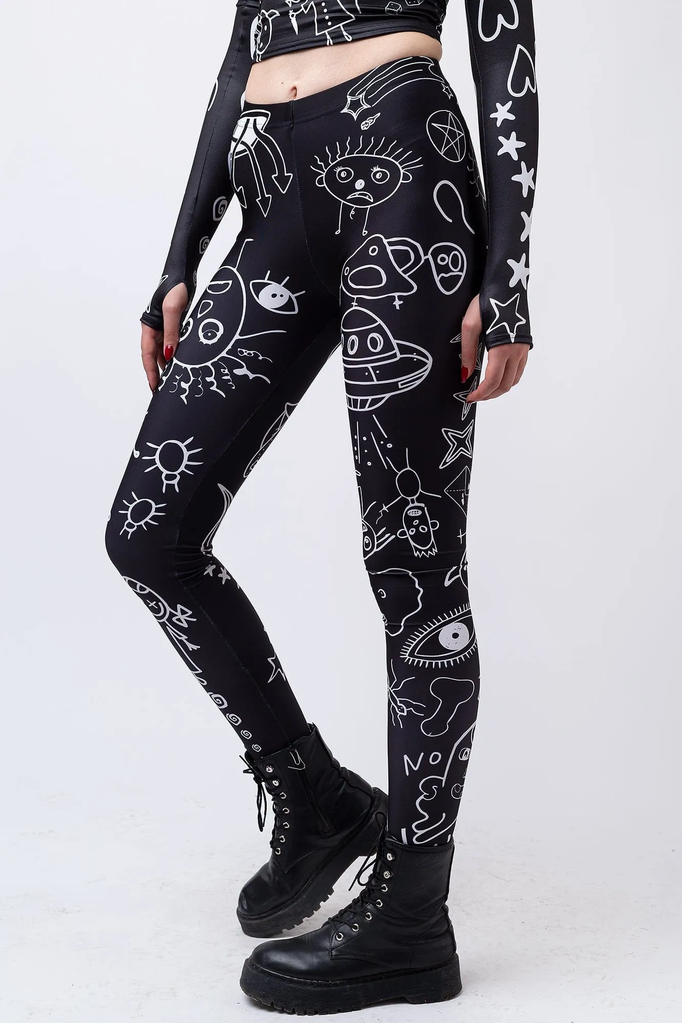 Dark Ugley Leggings