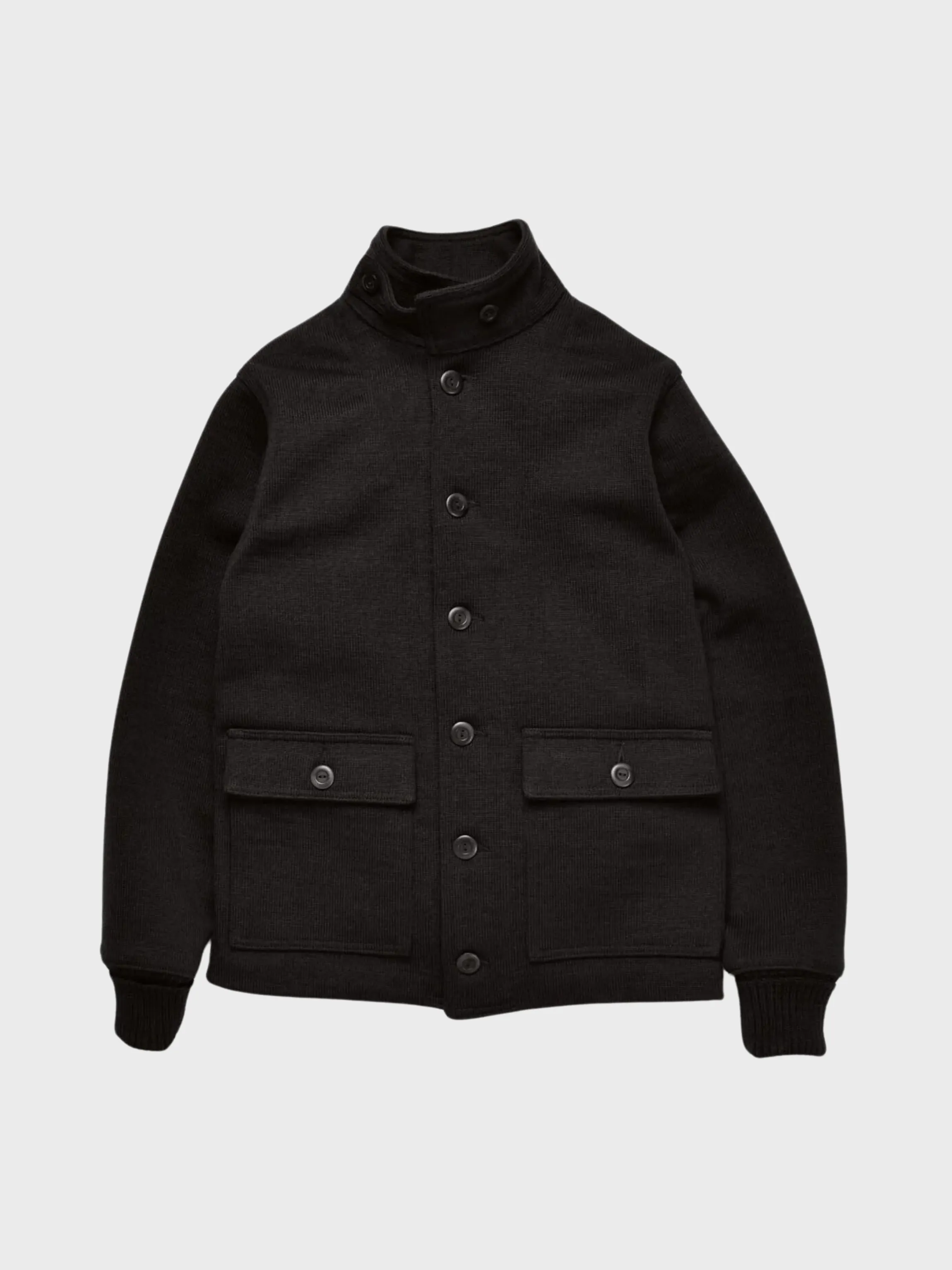 Dehen Submariner Sweater Coat Black FW24