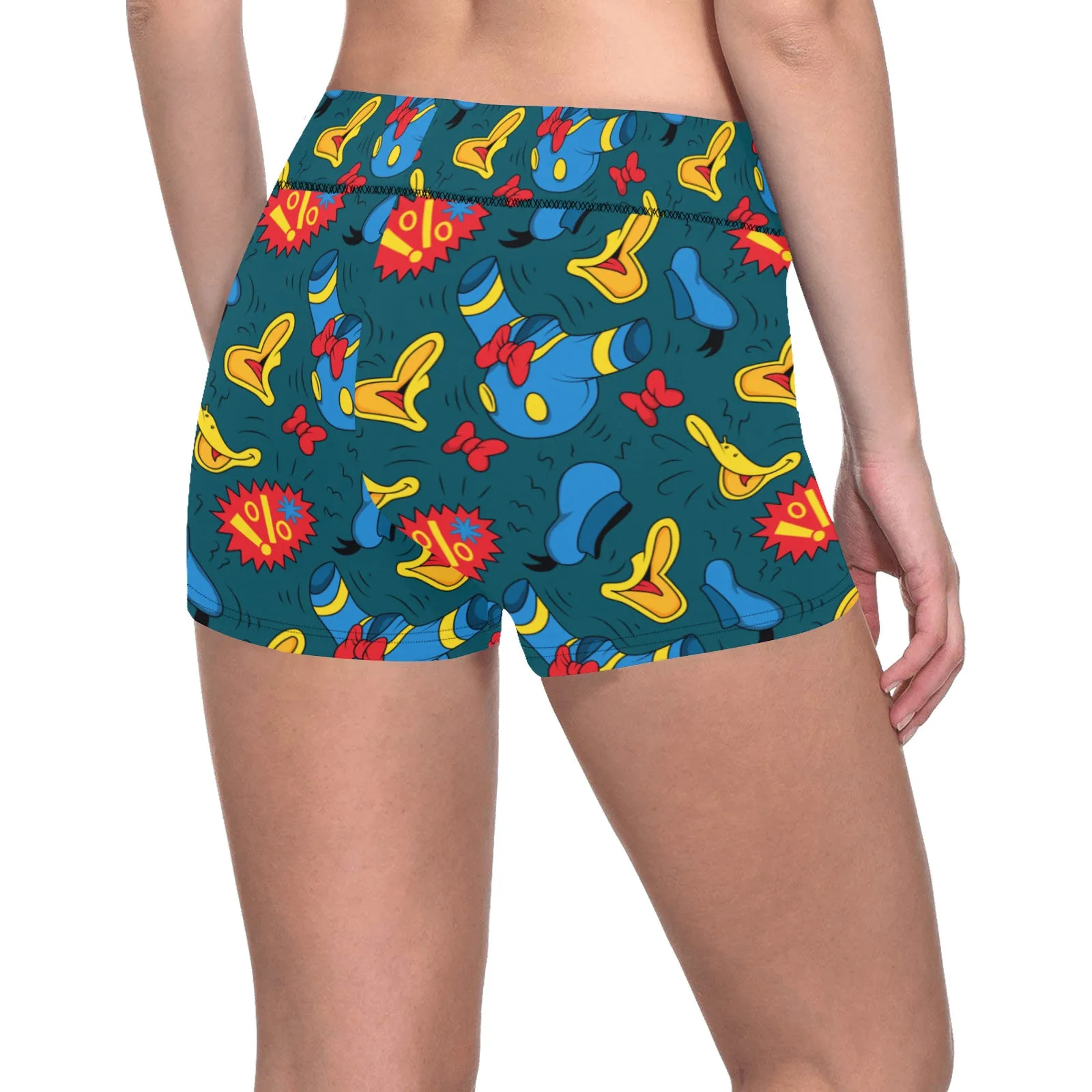 Disney Donald Duck Quack Women's Short Leggings