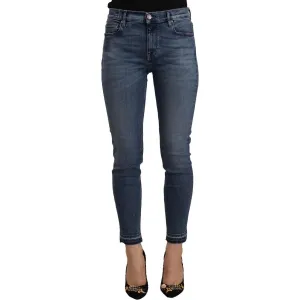 Don The Fuller Chic Slim Fit Blue Washed Jeans